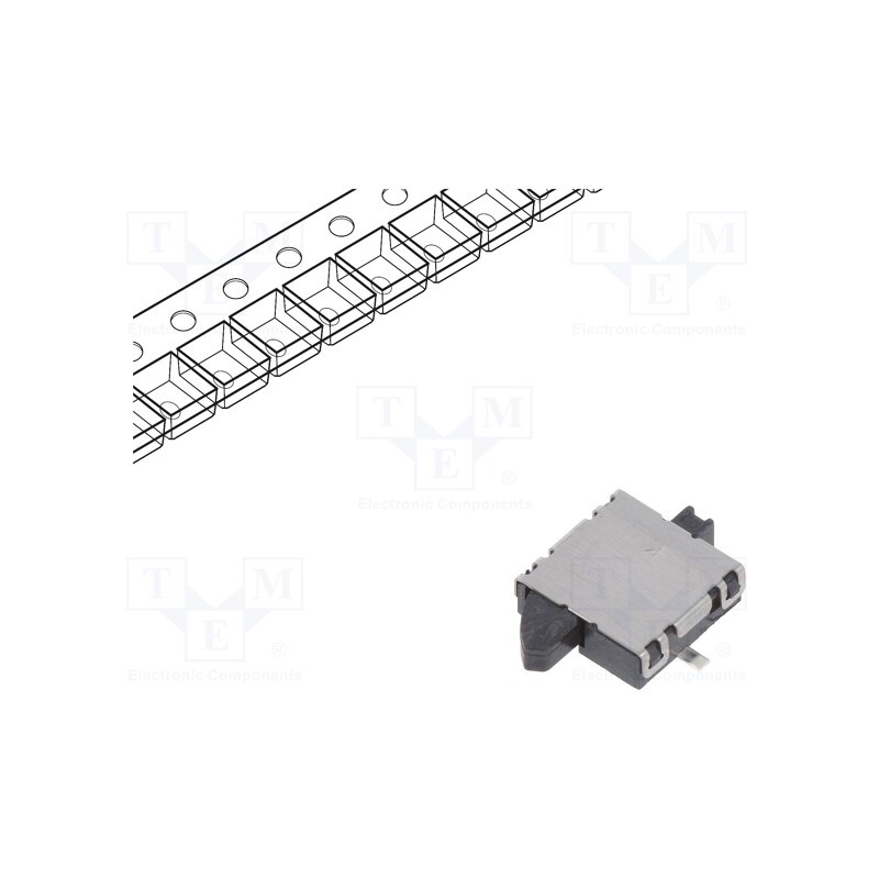 10 pcs : ESE31R11T - Switch: detecting, Pos: 2, SPST, 0.01A/5VDC, 500mΩ, 0.39N, 1.7mm