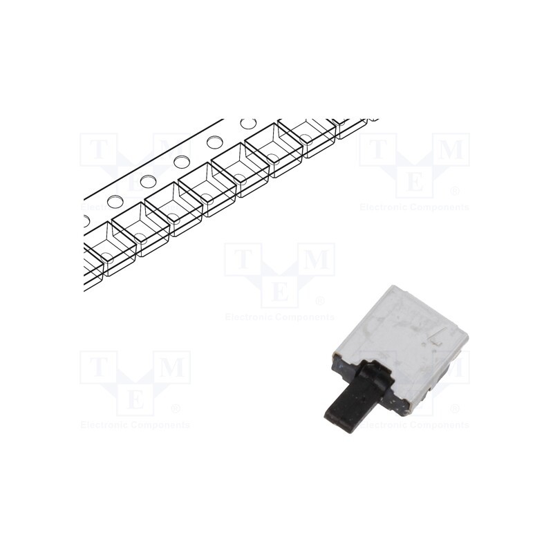 10 pcs : ESE13H01B - Switch: detecting, Pos: 2, SPST, 0.01A/5VDC, Leads: curved, 500mΩ