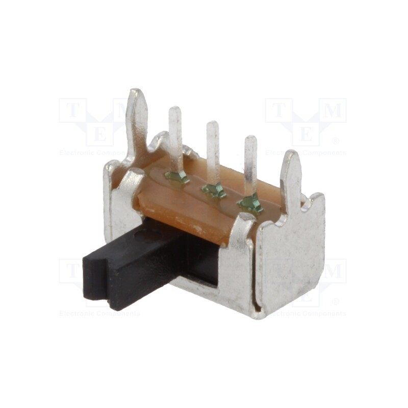 10 pcs : OS102011MA1QS1 - Switch: slide, Pos: 2, SPDT, 0.1A/12VDC, ON-ON, THT, -30÷70°C, OS