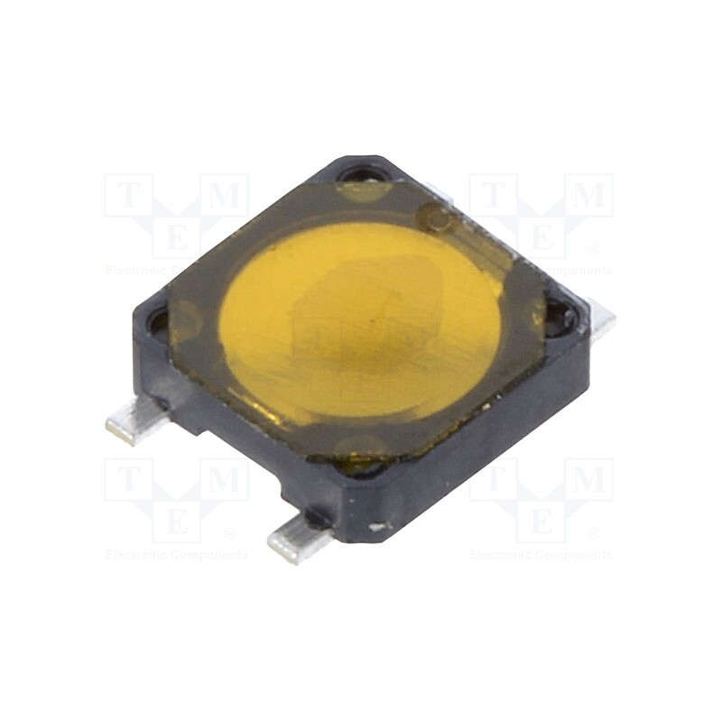 50 pcs : TVAF18BB - Microswitch TACT, Pos: 2, 0.05A/12VDC, SMT, none, 3.1x3.1mm, 0.75mm