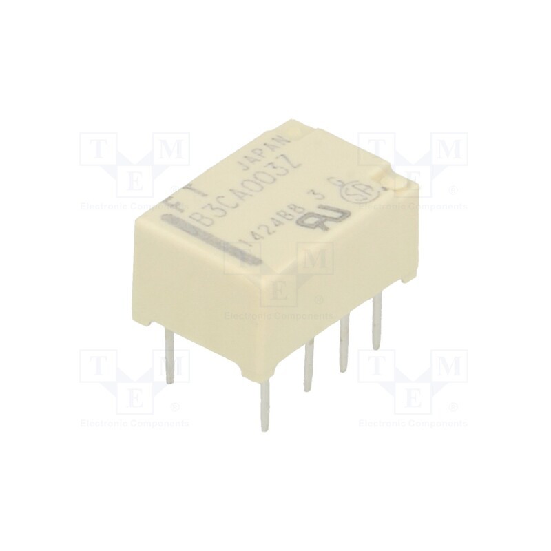 10 pcs : FTR-B3CA003Z - Relay: electromagnetic, DPDT, Ucoil: 3VDC, 2A, 0.3A/125VAC, THT