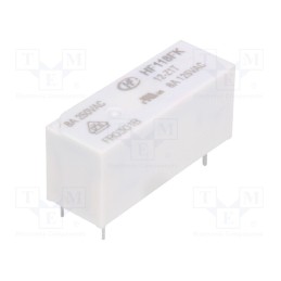 10 pcs : HF118FK/12-Z1T - Relay: electromagnetic, SPDT, Ucoil: 12VDC, 8A, 8A/250VAC, 8A/30VDC