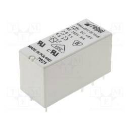10 pcs : RM84-2012-35-1048 - Relay: electromagnetic, DPDT, Ucoil: 48VDC, 8A, 8A/250VAC, 8A/24VDC
