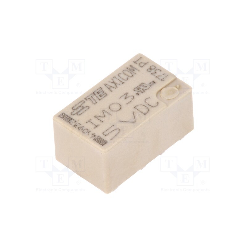 10 pcs : 1-1462037-6 - Relay: electromagnetic, DPDT, Ucoil: 5VDC, 2A, 0.5A/125VAC, SMT