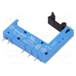 10 pcs : 93.11 - Socket, PIN: 5, 6A, 250VAC, PCB, for PCB, Series: 34.51,34.81, IP20