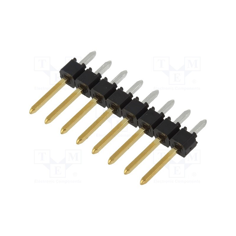 5 pcs : 901200768 - C-Grid SR Vt Pn 6.75/2.90mm Au-E 8Ckt