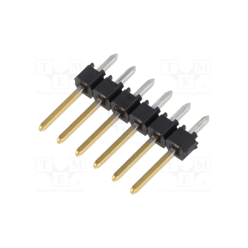 10 pcs : 901200926 - C-Grid SR Vt Pn 6.75/2.90mm Au-F 6Ckt