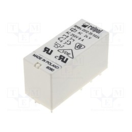 10 pcs : RM84-2012-35-5024 - Relay: electromagnetic, DPDT, Ucoil: 24VAC, 8A, 8A/250VAC, 8A/24VDC