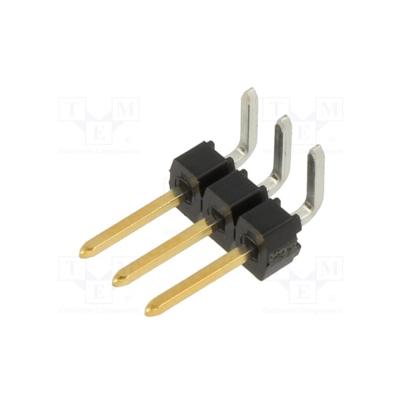 10 pcs : 901210763 - C-Grid SR RA Pn 6.75/2.90mm Au-E 3Ckt