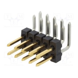 10 pcs : 901220765 - Pin header, pin strips, C-Grid III, male, PIN: 10, angled 90°, THT