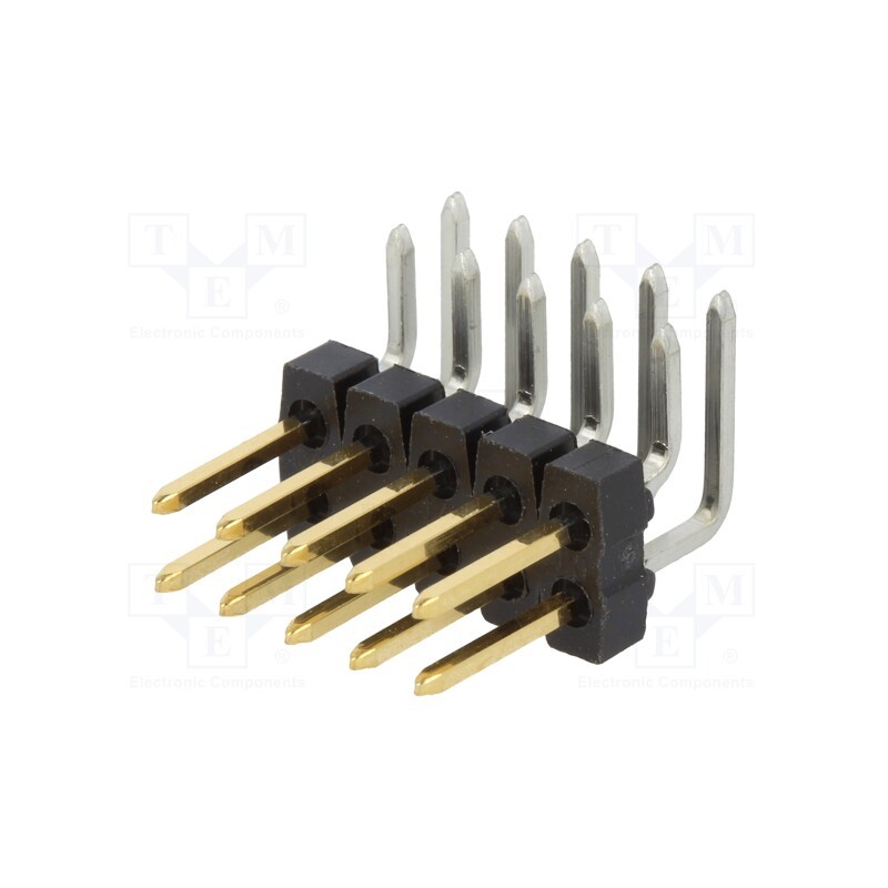 10 pcs : 901220765 - Pin header, pin strips, C-Grid III, male, PIN: 10, angled 90°, THT