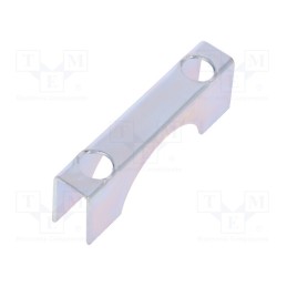 10 pcs : ŁC.8.43 (1 1/4') - Mounting coupler, steel, zinc, u-bolt