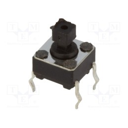 50 pcs : - Microswitch TACT, SPST-NO, Pos: 2, 0.05A/12VDC, THT, none, 1.5N