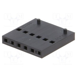 20 pcs : 901230106 - Plug, wire-board, female, C-Grid III, 2.54mm, PIN: 6, w/o contacts
