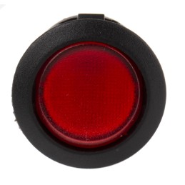 1 pcs - RS PRO Illuminated SPST, On-Off Rocker Switch Panel Mount