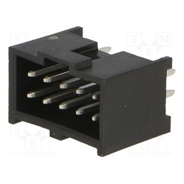 10 pcs : 901301110 - Socket, rectangular, male, PIN: 10, straight, THT, tinned, 2.54mm