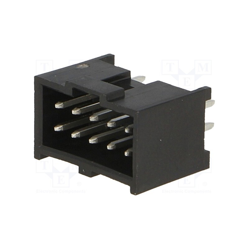 10 pcs : 901301110 - Socket, rectangular, male, PIN: 10, straight, THT, tinned, 2.54mm