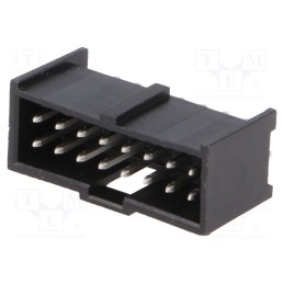 10 pcs : 901301116 - Socket, rectangular, male, PIN: 16, straight, THT, tinned, 2.54mm