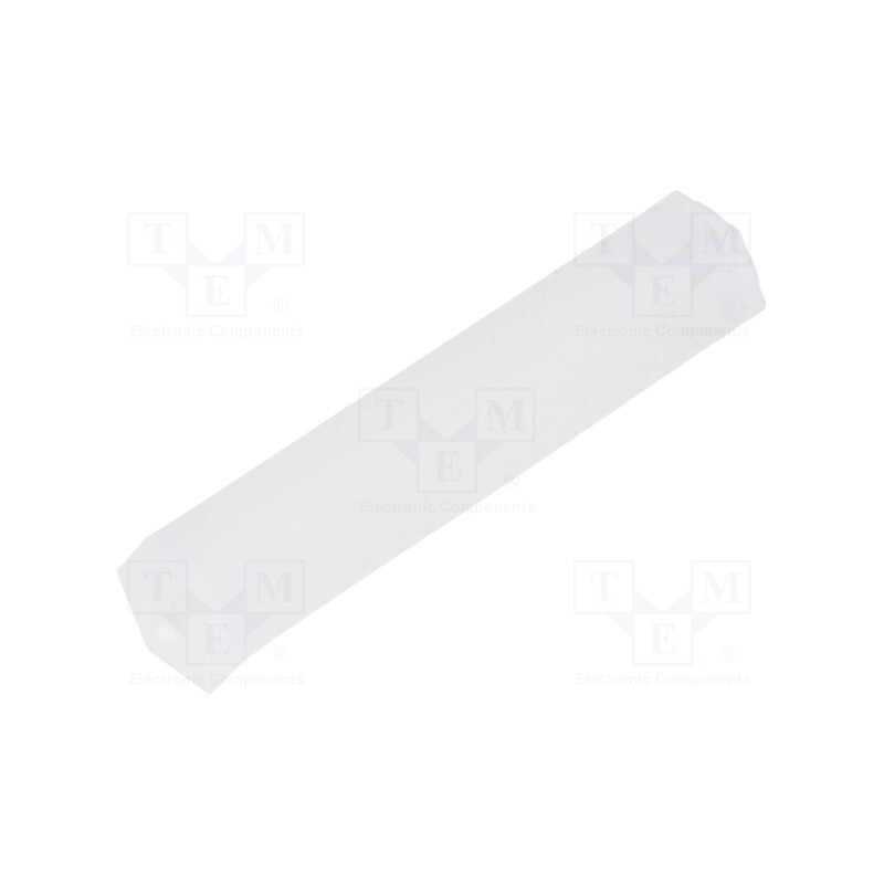 50 pcs : FIX-HP2-22 - Screwed spacer sleeve, hexagonal, polyamide, M2, L: 22mm
