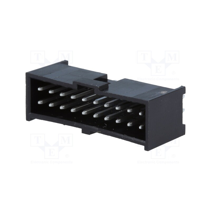 10 pcs : 901301120 - Socket, rectangular, male, PIN: 20, straight, THT, tinned, 2.54mm