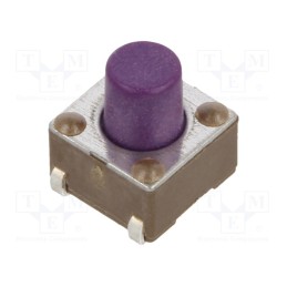 10 pcs : LL3301FF065QJ - Microswitch TACT, SPST-NO, Pos: 2, 0.05A/12VDC, SMT, 0.64N, 6x6x4mm