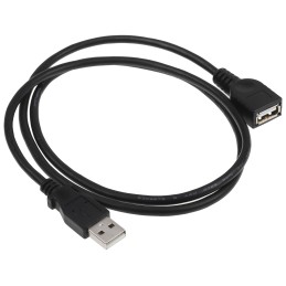 1 pcs - StarTech.com USB 2.0 Cable, Male USB A to Female USB A USB Extension Cable, 0.9m