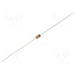50 pcs : BZX79-B6V2,113 - Diode: Zener, 500mW, 6.2V, , DO35, single diode, Ir: 3uA