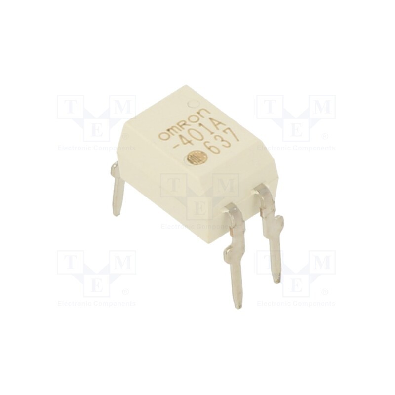 10 pcs : G3VM401A - Relay: solid state, SPST-NO, 120mA, max.400VAC, max.400VDC, THT