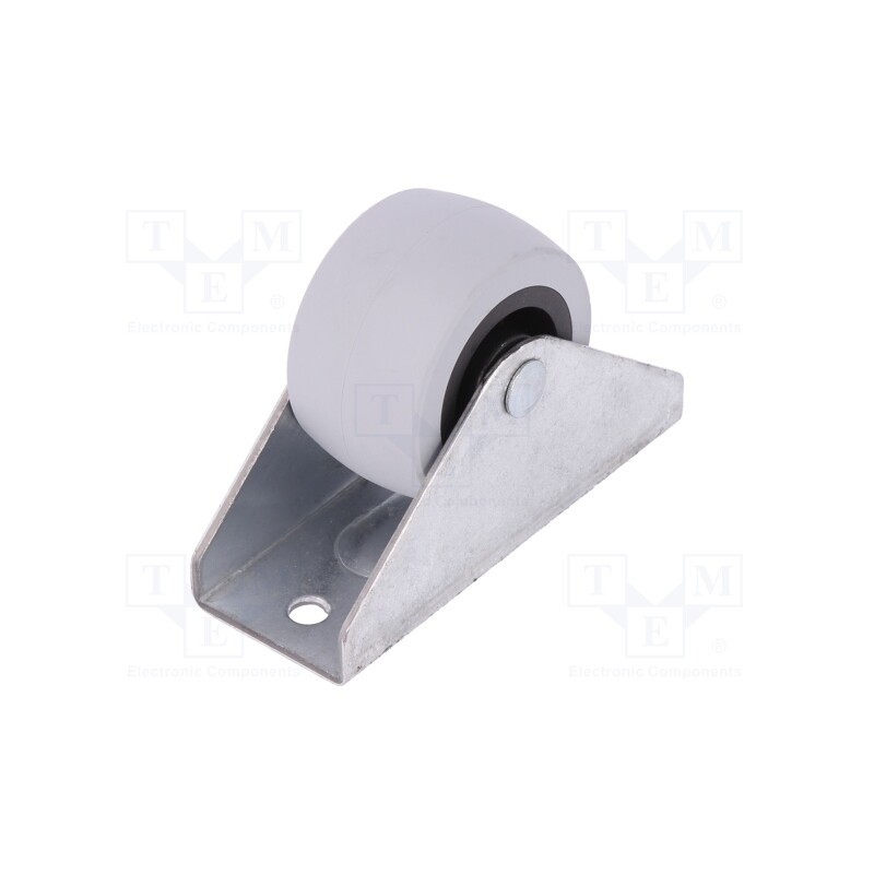 10 pcs : FPG 038 - Reel, Ø: 38mm, H: 46mm, 40kg, rubber, Bearing: slide bearing