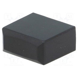 10 pcs : PE-BK - Cap, black, PVA series