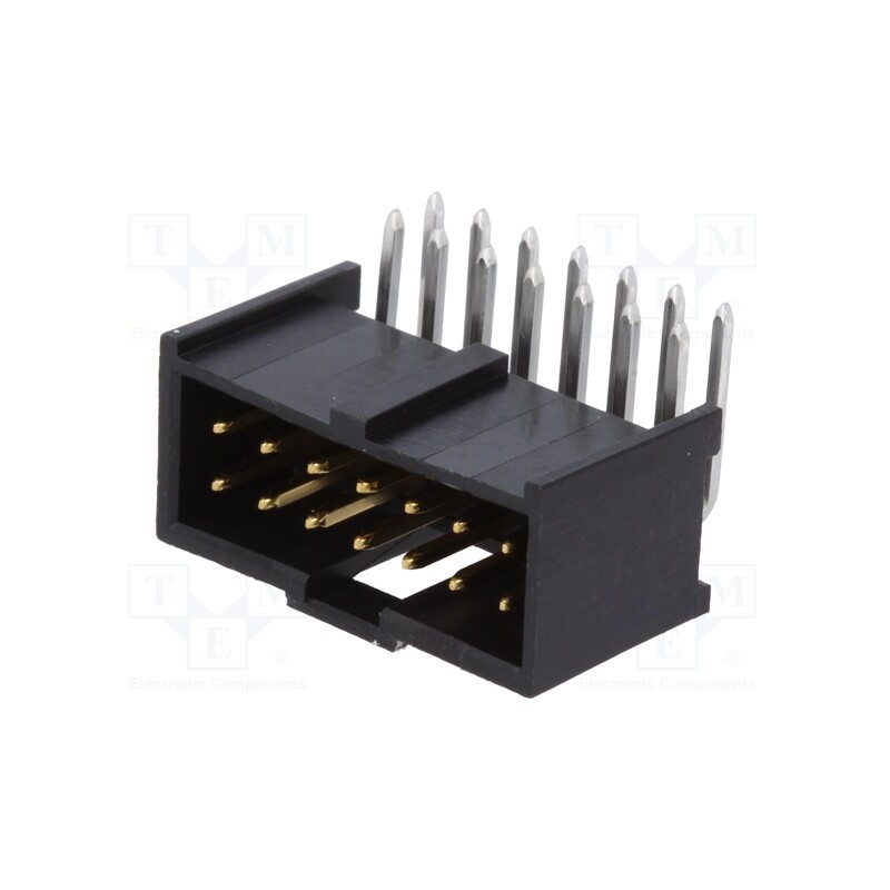 10 pcs : 901303214 - Socket, rectangular, male, C-Grid III, 2.54mm, PIN: 14, THT