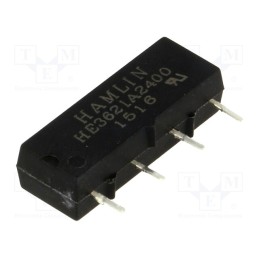 10 pcs : HE3621A2400 - Relay: reed switch, SPST-NO, Ucoil: 24VDC, 500mA, max.200VDC, 10W
