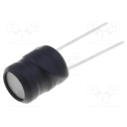 10 pcs : COIL0812-0.033 - Inductor: wire, THT, 33uH, Ioper: 3.3A, 74.64mΩ, ±10%, Ø9.5x13.5mm