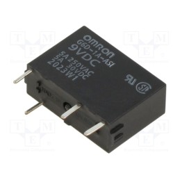 10 pcs : G6D-1A-ASI DC9 - Relay: electromagnetic, SPST-NO, Ucoil: 9VDC, 5A, 5A/250VAC, PCB