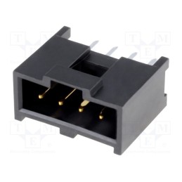 10 pcs : 901361204 - Socket, rectangular, male, C-Grid III, 2.54mm, PIN: 4, THT, straight