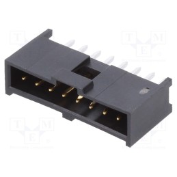 10 pcs : 901361208 - Socket, rectangular, male, C-Grid III, 2.54mm, PIN: 8, THT, straight