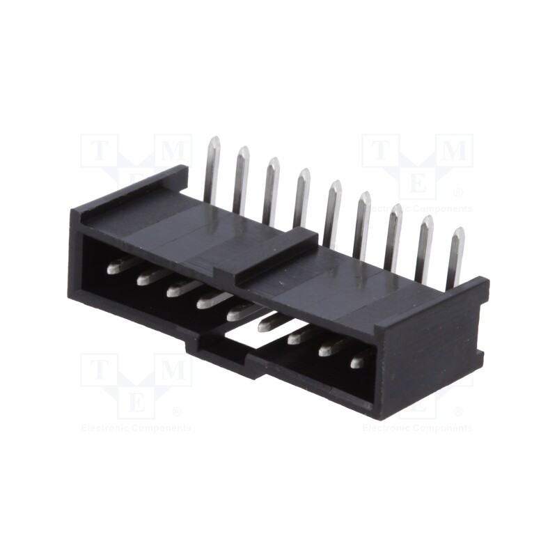 10 pcs : 901362109 - Socket, rectangular, male, C-Grid III, 2.54mm, PIN: 9, THT, tinned
