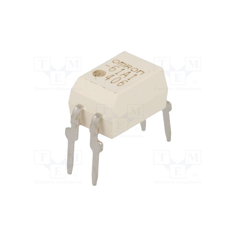 10 pcs : G3VM-61A1 - Relay: solid state, SPST-NO, Icntrl: 25mA, 500mA, max.60VAC, THT