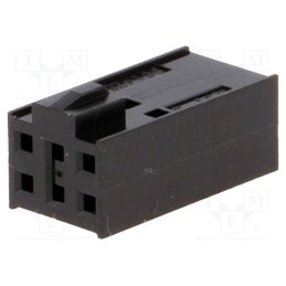 10 pcs : 901420006 - Plug, wire-board, female, C-Grid III, 2.54mm, PIN: 6, w/o contacts
