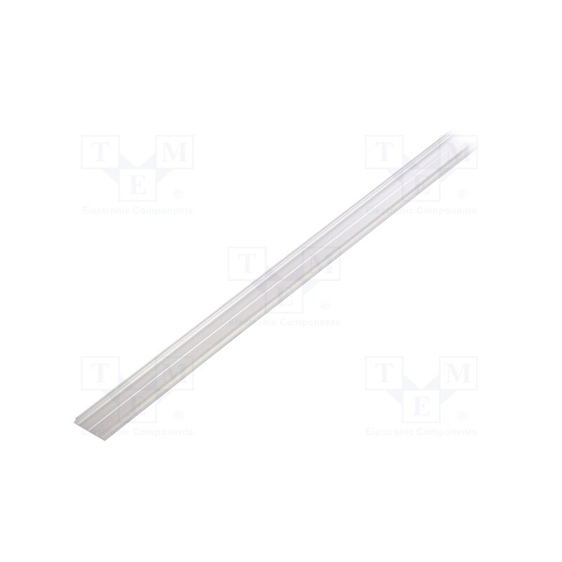 10 pcs : 87020000S - Profiles for LED modules, natural, L: 1m, FIX12, aluminium