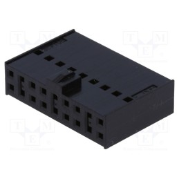 10 pcs : 901420018 - Plug, wire-board, female, C-Grid III, 2.54mm, PIN: 18, w/o contacts