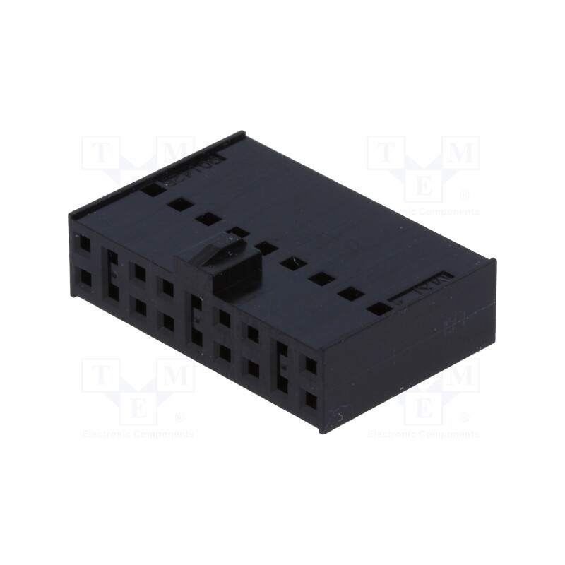 10 pcs : 901420018 - Plug, wire-board, female, C-Grid III, 2.54mm, PIN: 18, w/o contacts