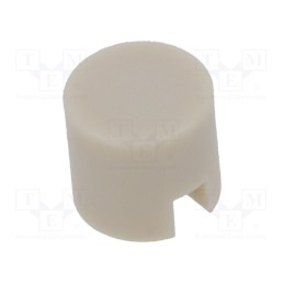 10 pcs : B32-2000 - Button, push-in, 5.5mm, -25÷70°C, round, ivory, Ø6mm, B3F,B3FS,B3W