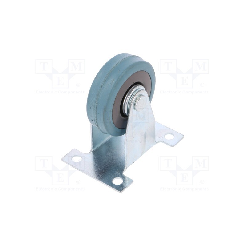 10 pcs : CTPA-PG 50S - Transport wheel, Ø: 50mm, W: 17mm, H: 69mm, rigid, 35kg, PG, -5÷40°C