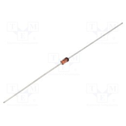 50 pcs : BZX55C4V3 - Diode: Zener, 0.5W, 4.3V, , DO35, single diode, Ufmax: 1V