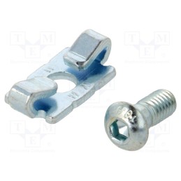 10 pcs : 099F0630M06 - Mounting coupler, for profiles, Width of the groove: 6mm