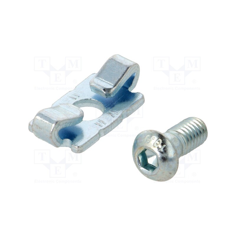 10 pcs : 099F0630M06 - Mounting coupler, for profiles, Width of the groove: 6mm