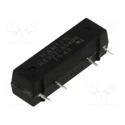 10 pcs : HE3321A0400 - Relay: reed switch, SPST-NO, Ucoil: 5VDC, 500mA, max.200VDC, 10W