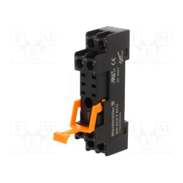 10 pcs : 7760056349 - Socket, PIN: 8, 8A, 300VAC, H: 80.2mm, W: 15.8mm, screw terminals