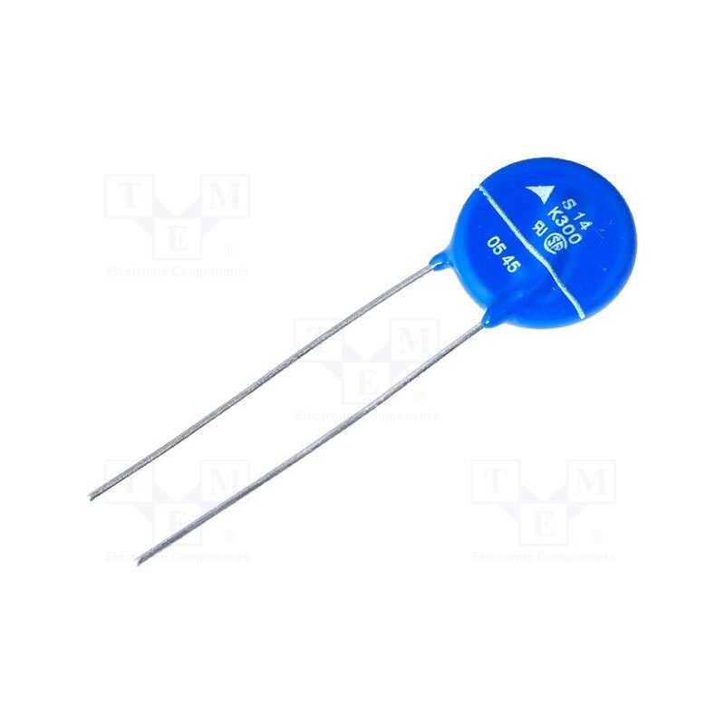 10 pcs : B72214S0301K101 - Varistor: metal-oxide, THT, 300VAC, 385VDC, 470V, 4500A, -40÷105°C